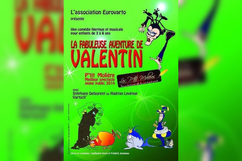 La fabuleuse aventure de Valentin au théâtre Le Mélo d’Amélie