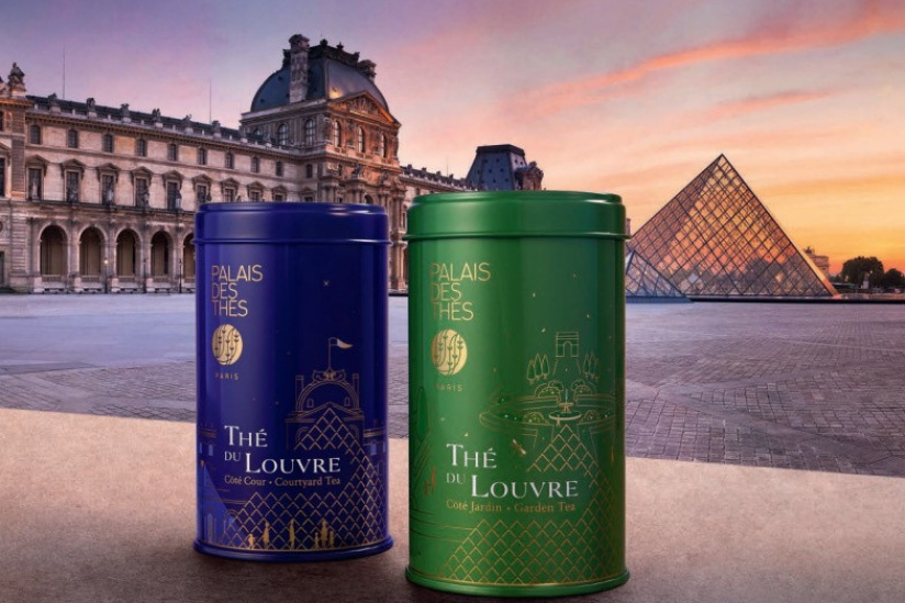 Palais des Thés imagine deux thés parfumés pour le Musée du Louvre