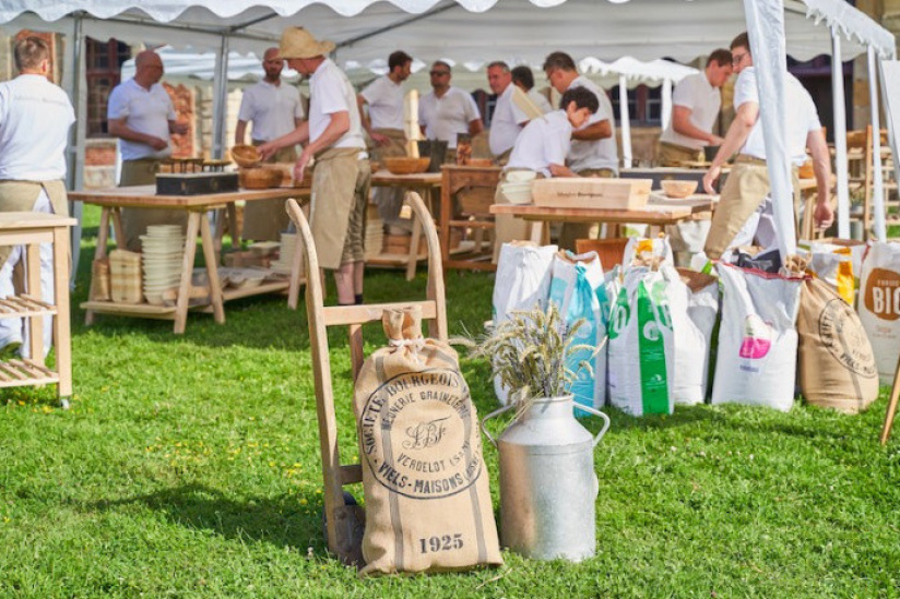 Des ateliers de boulangerie artisanale dans les jardins de Vaux-le-Vicomte