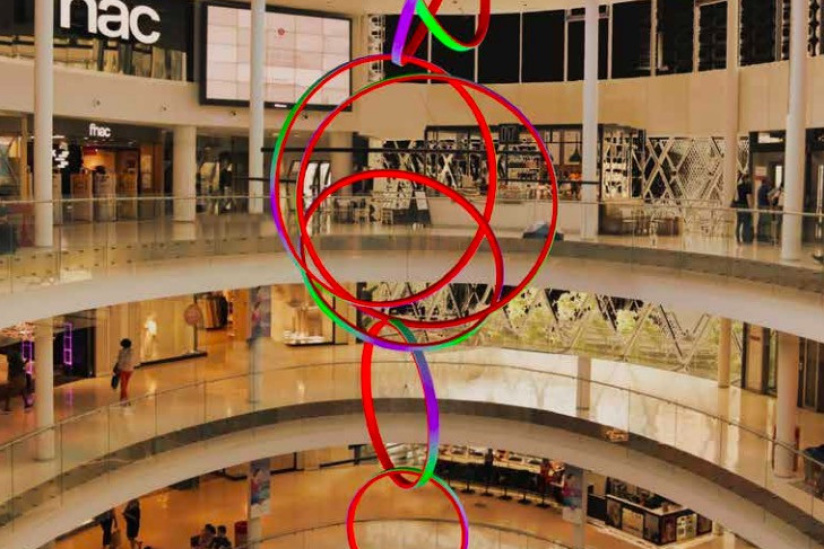 Exposition Orbites de Miguel Chevalier à Beaugrenelle