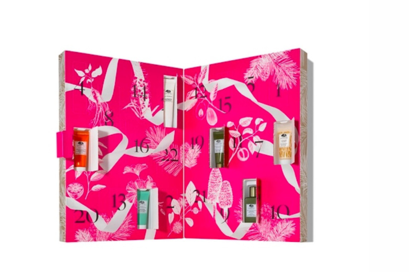 Le calendrier de l'Avent 2019 de Origins