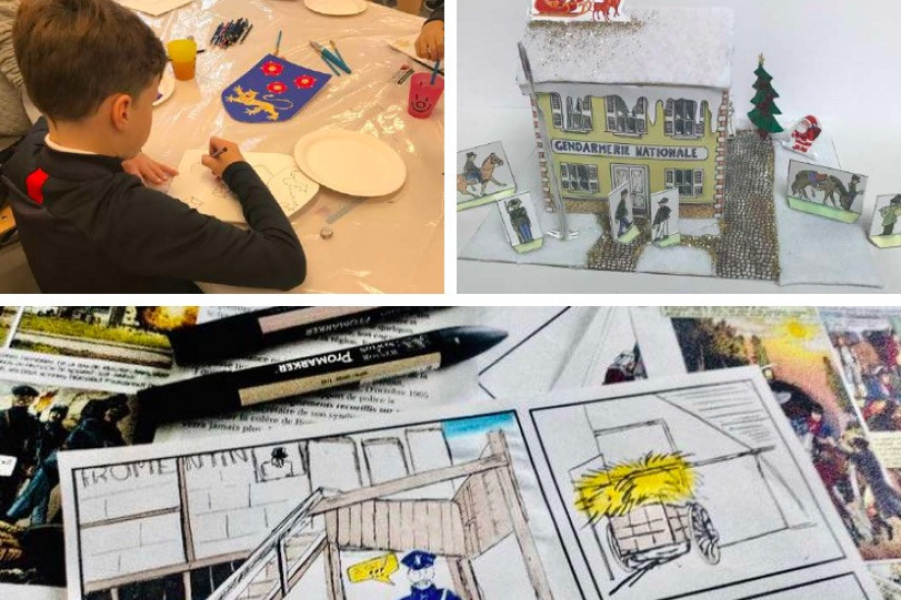 Des ateliers pour les enfants au Musée de la gendarmerie nationale
