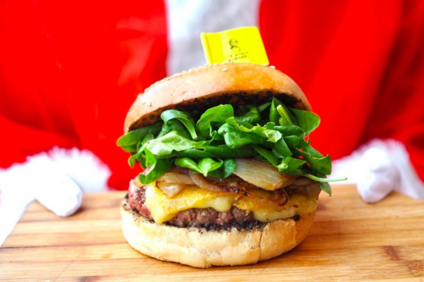 Le François, burger de Noël 2019 chez Mamie Burger