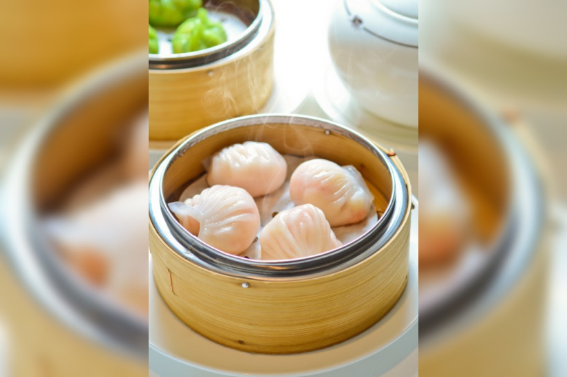 La recette des raviolis de crevettes vapeur de Spring Moon