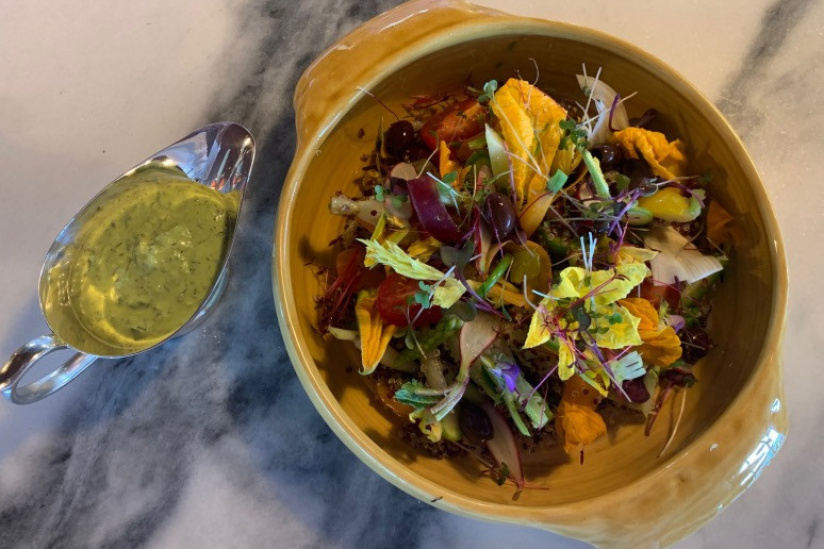 La recette de la salade Lily du chef Vincent Maillard