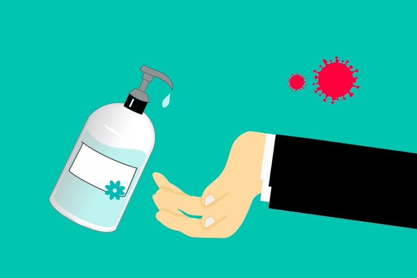 Des distributeurs de gel hydroalcoolique installés sur les abribus et les toilettes publiques