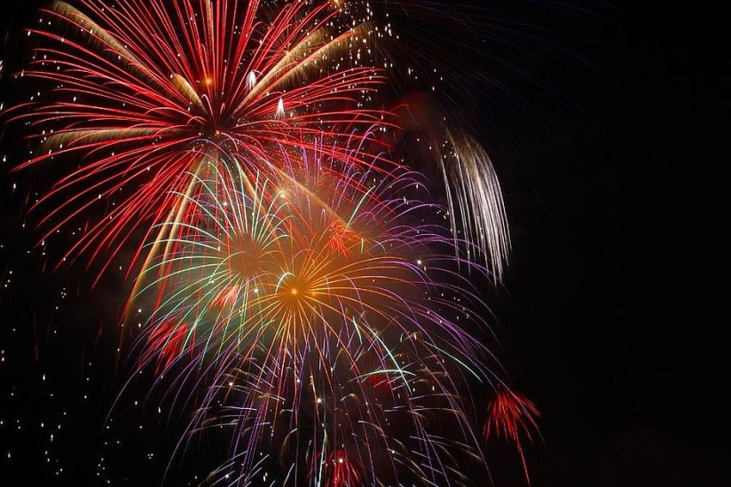 Feu d'artifice du 14 juillet 2020 à Bezons (95)