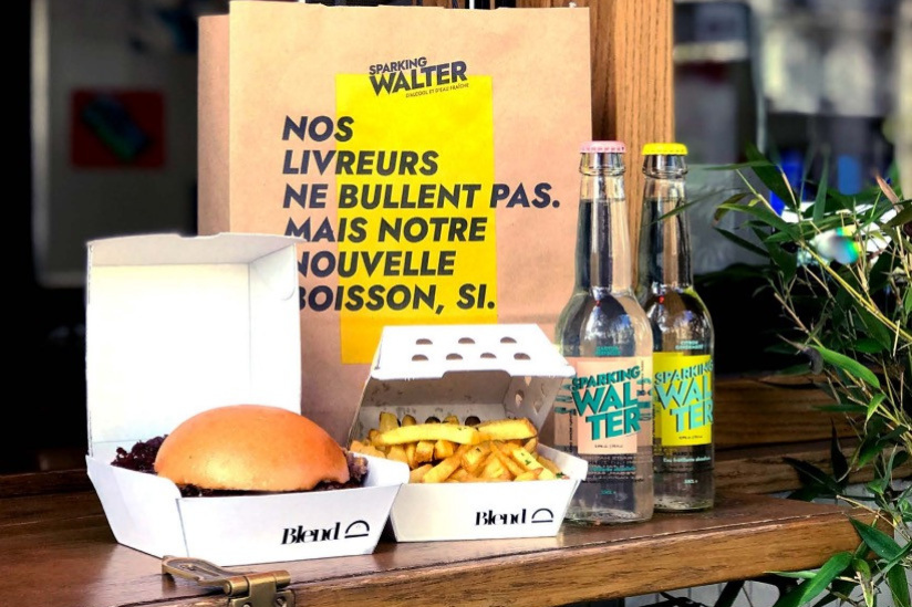 Un menu spécial Sparking Walter x Blend le soir de l'élection américaine