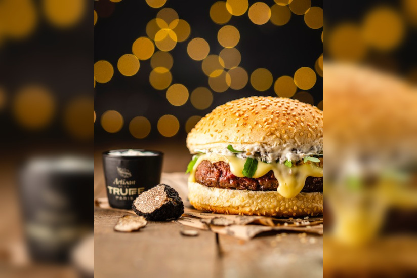 Un burger à la truffe à retrouver chez Big Fernand pour Noël 2020