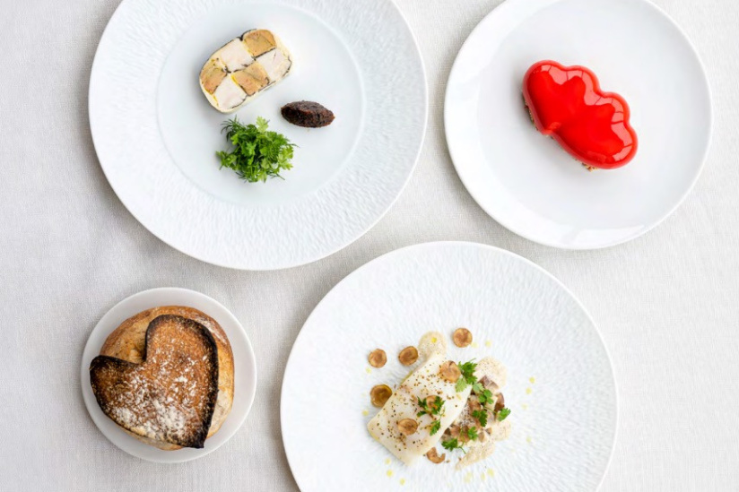 Menus de Saint-Valentin 2021 de la Rôtisserie d'Argent en livraison et à emporter