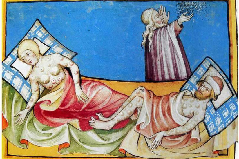 Éphéméride du 28 août à Paris : L'épidémie de peste noire