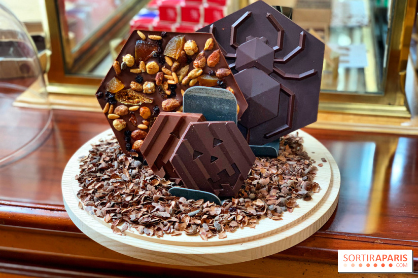 Les chocolats d'Halloween 2021 de la Manufacture de chocolat Alain Ducasse