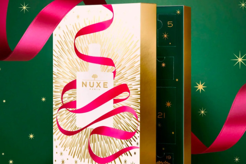 Le calendrier de l'Avent 2021 de Nuxe 