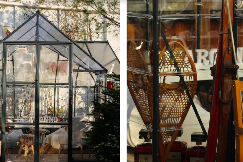 Le Perchoir de Versailles passe en mode chalet d'hiver