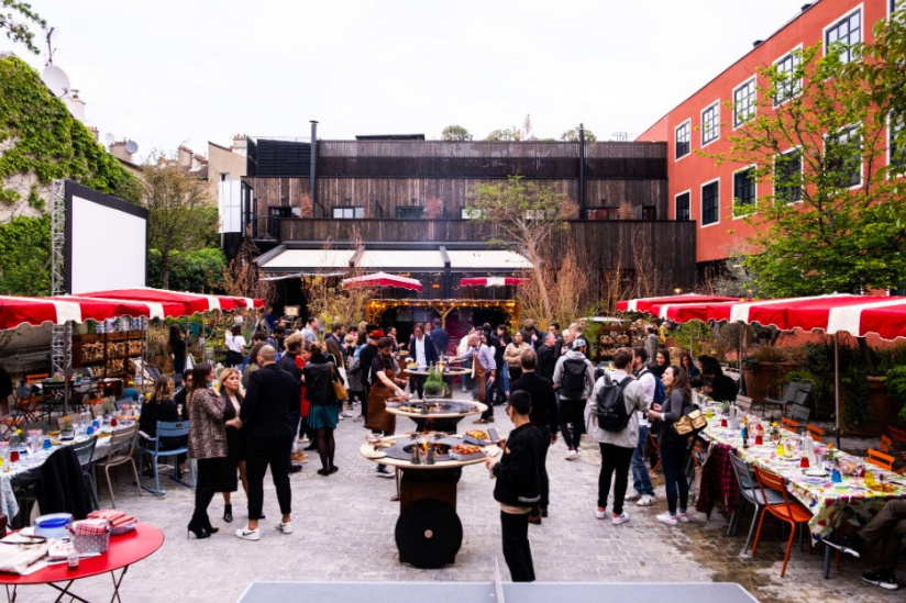 Karlito Perché, le barbecue sur le toit du MOB Hôtel