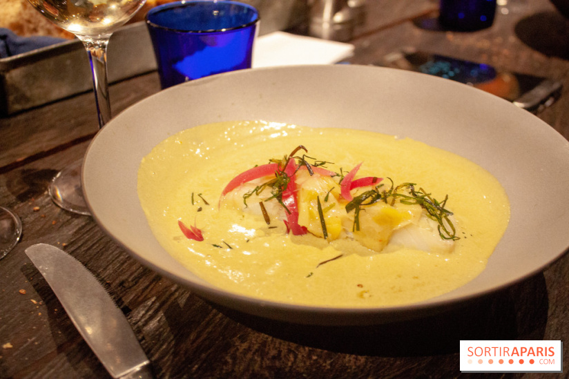 Tronçon de cabillaud persillé de Jacopo Paris (17,50 €)