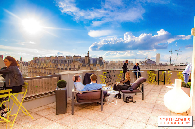 The Lounge Bar View du Novotel Vaugirard