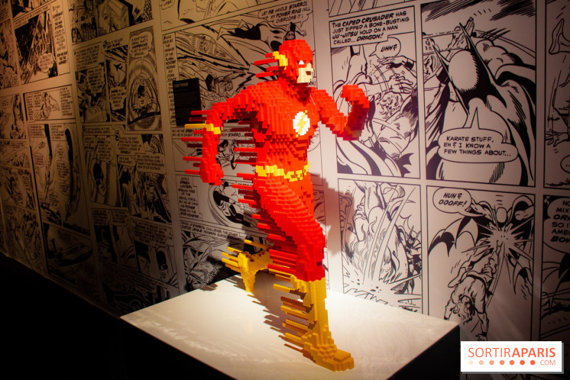 L'exposition LEGO des Super-Heros DC à la Villette
