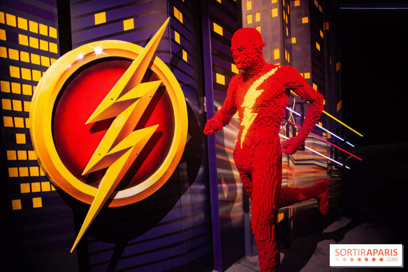 L'exposition LEGO des Super-Heros DC à la Villette