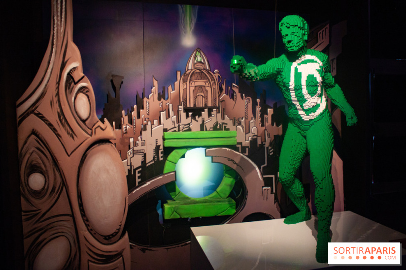 L'exposition LEGO des Super-Heros DC à la Villette