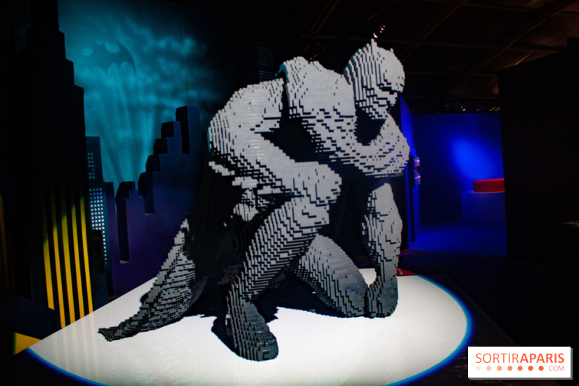 L'exposition LEGO des Super-Heros DC à la Villette