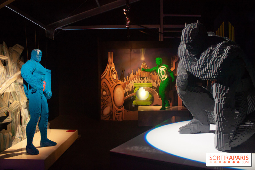 L'exposition LEGO des Super-Heros DC à la Villette