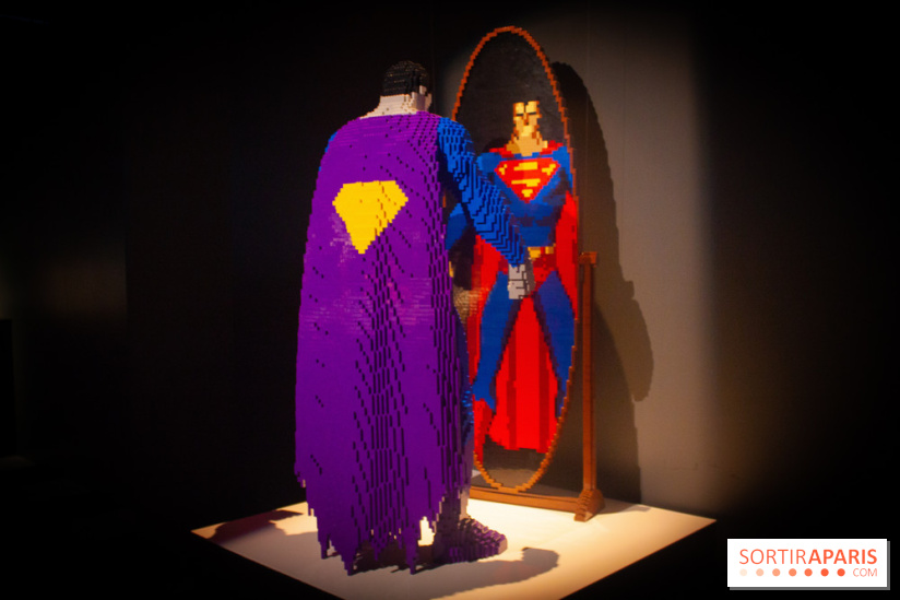 L'exposition LEGO des Super-Heros DC à la Villette