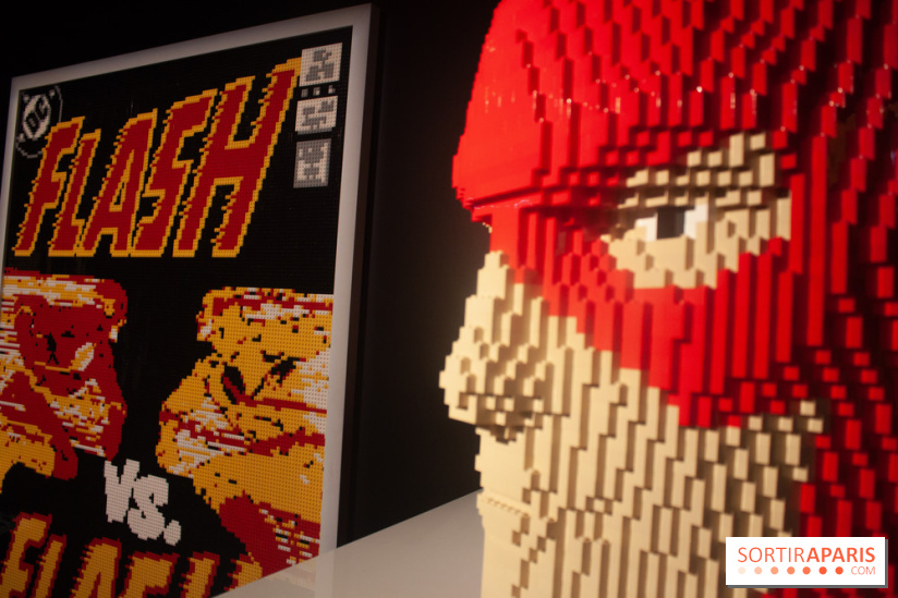 L'exposition LEGO des Super-Heros DC à la Villette
