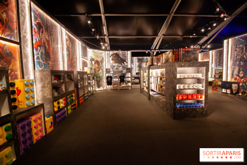 L'exposition LEGO des Super-Heros DC à la Villette
