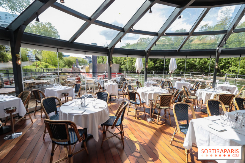 Le River Café, la péniche terrasse-restaurant se renouvelle
