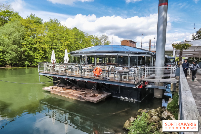 Le River Café, la péniche terrasse-restaurant se renouvelle