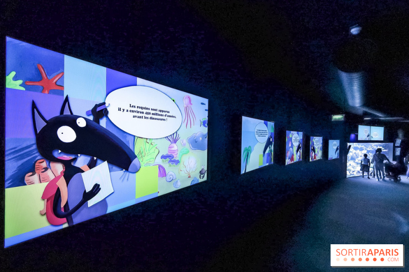 Loup préserve les océans à l'Aquarium de Paris, les photos