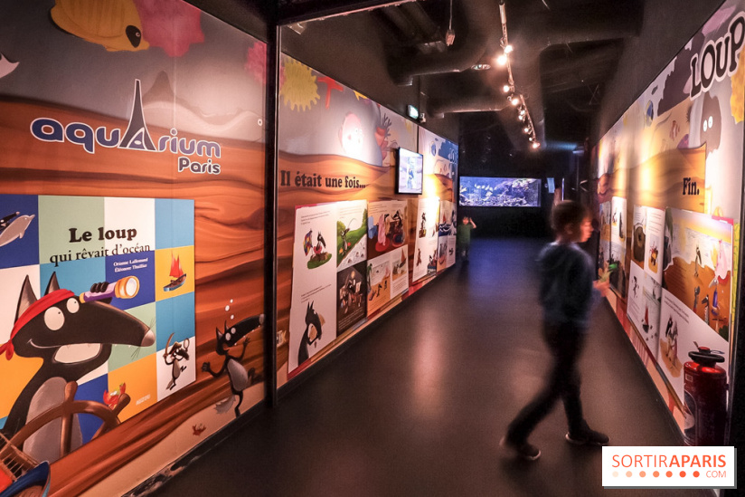 Loup préserve les océans à l'Aquarium de Paris, les photos