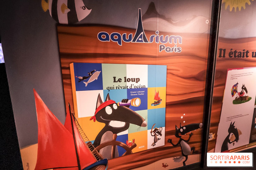 Loup préserve les océans à l'Aquarium de Paris, les photos