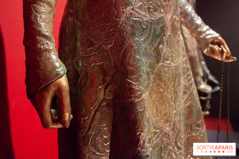 La Femme au singe, détail, Camille Alaphilippe, 1908 - exposition En Couleurs au Musée d'Orsay