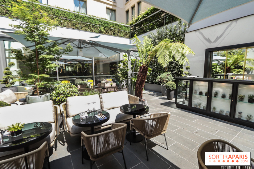 Le Collectionneur, restaurant-terrasse à Paris, les photos