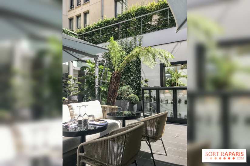 Le Collectionneur, restaurant-terrasse à Paris, les photos