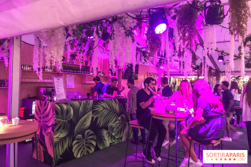 La Guinguette Sohso face à la Tour Eiffel