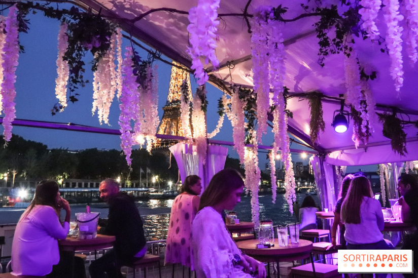 La Guinguette Sohso face à la Tour Eiffel