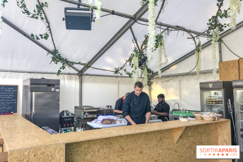 La Guinguette Sohso face à la Tour Eiffel