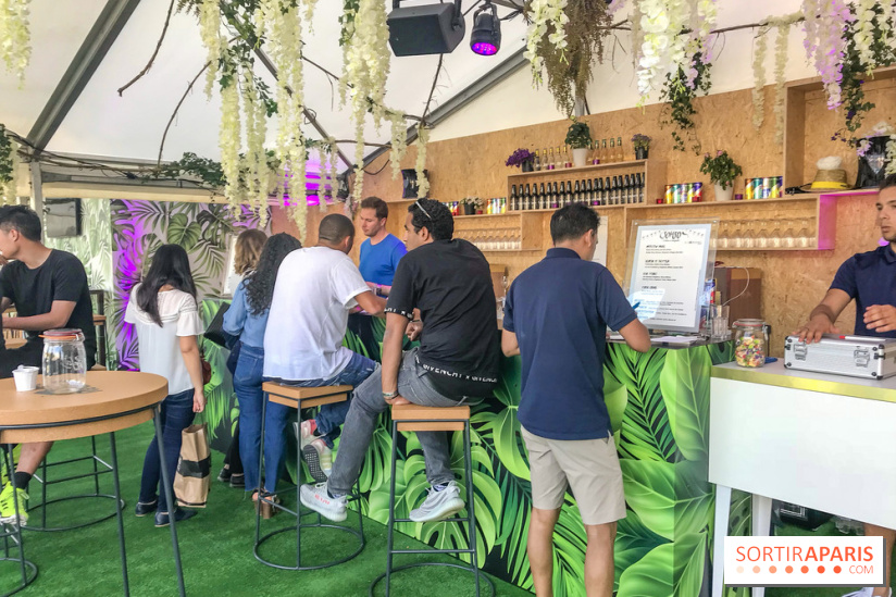 La Guinguette Sohso face à la Tour Eiffel