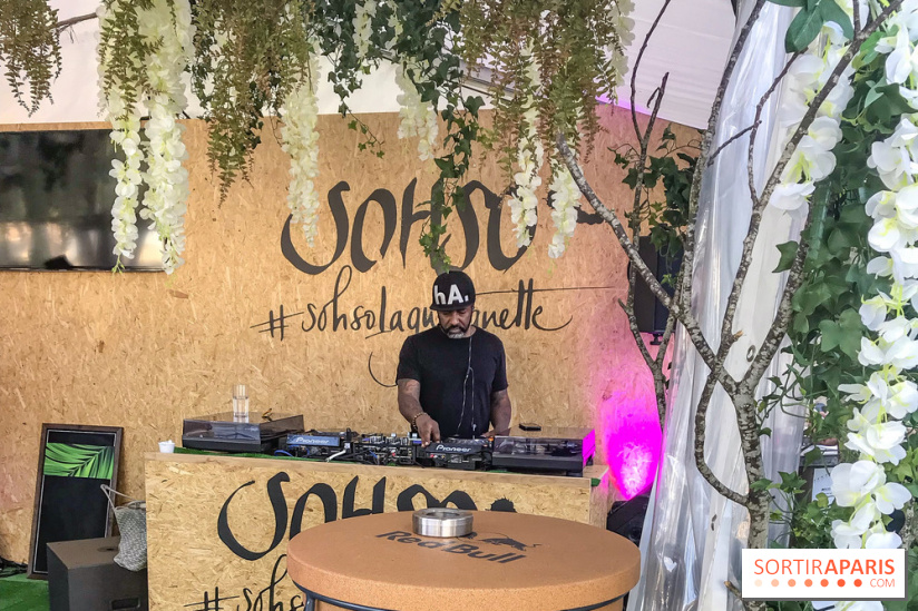 La Guinguette Sohso face à la Tour Eiffel