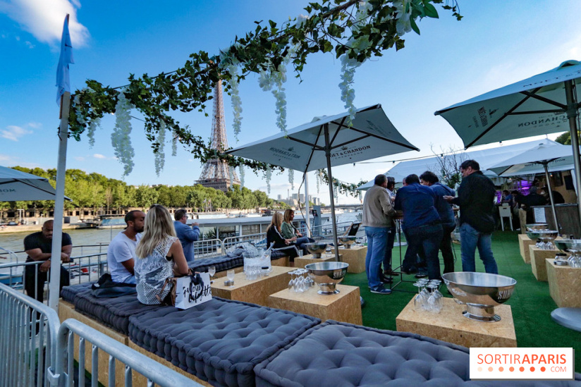 La Guinguette Sohso face à la Tour Eiffel