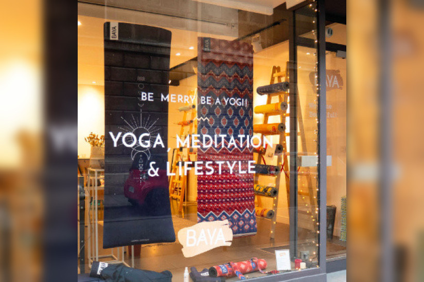 Baya : le pop-up store de Noël dédié au yoga
