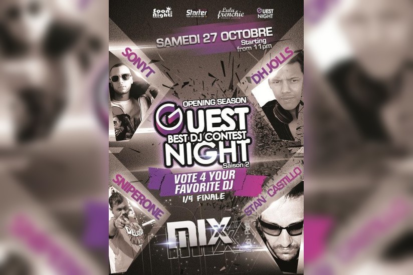 GUESTNIGHT BEST DJ CONTEST Opening Season