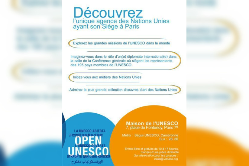 L'UNESCO ouvre ses portes