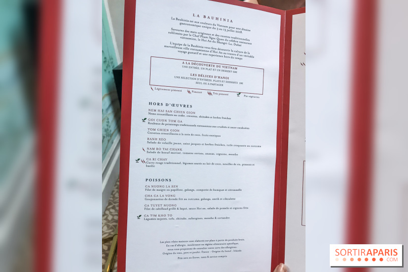 La semaine gastronomique vietnamienne au Shangri-La Paris, les photos