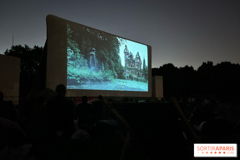 Cinéma en plein air à la Villette