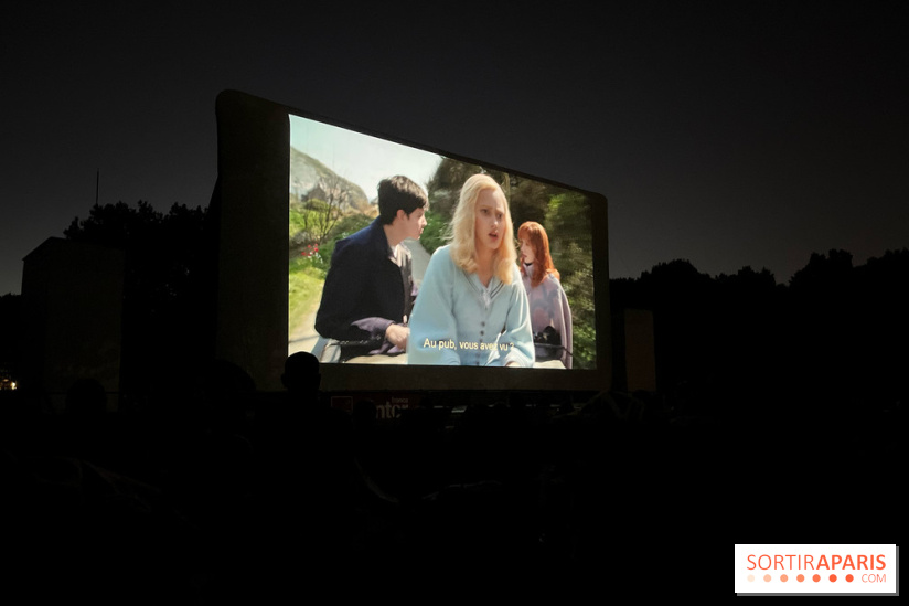 Cinéma en plein air à la Villette
