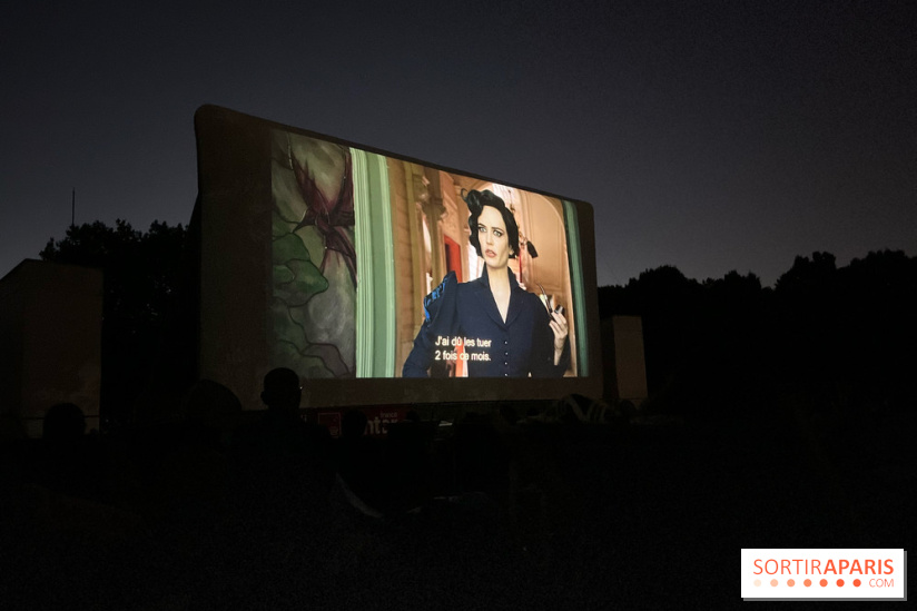 Cinéma en plein air à la Villette